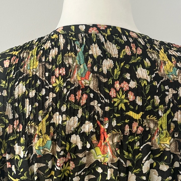 J. Crew  X Drakes London Classic Popover Blouse - Picture 11 of 13